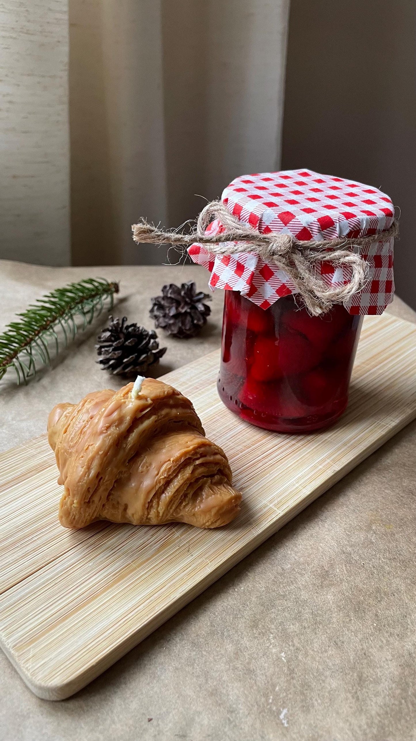 Gourmet Christmas Candle Gift Set