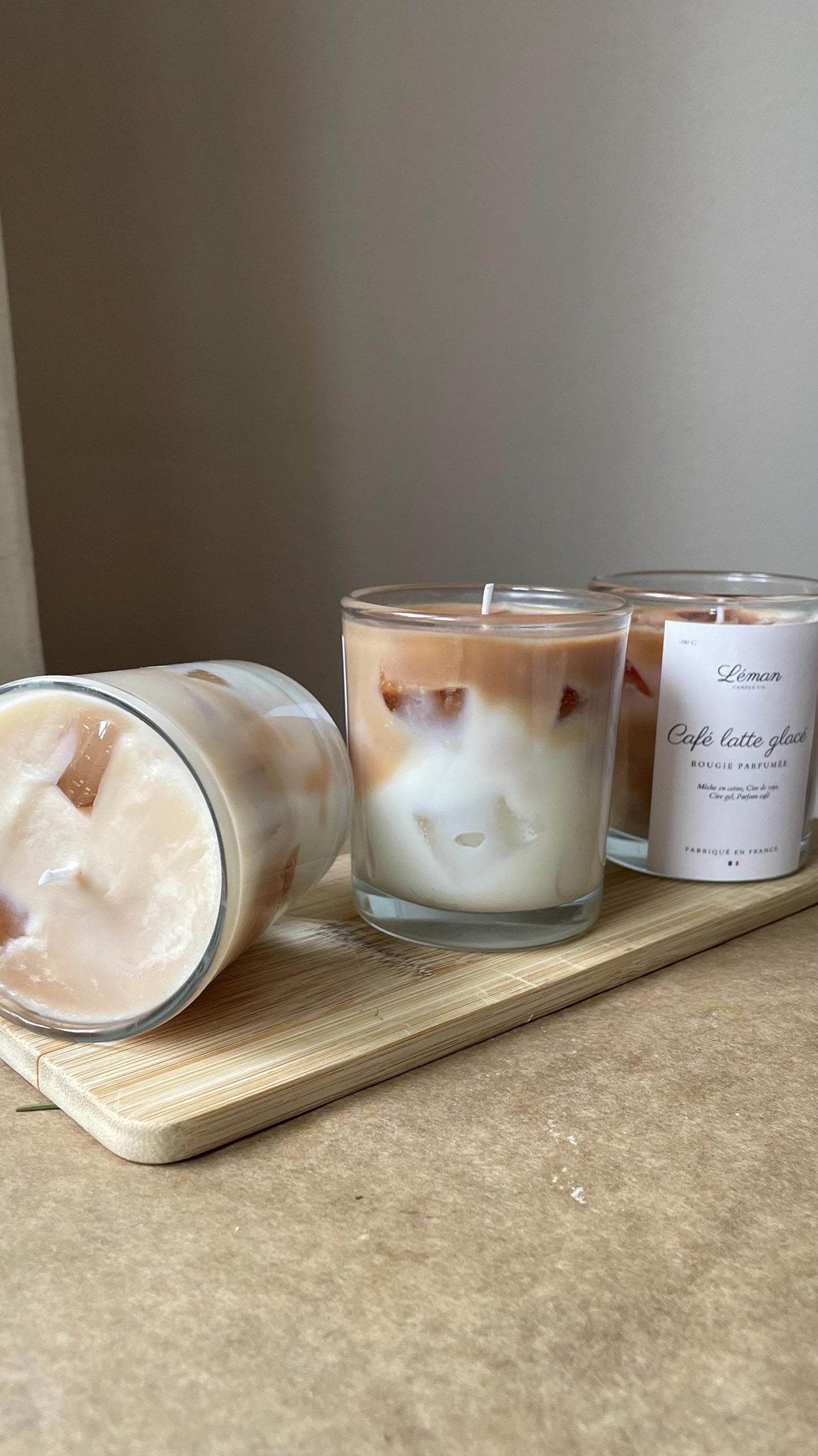 French Petit Café Candle Set