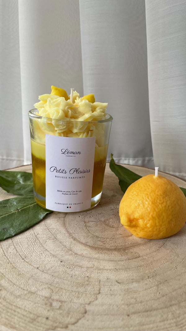 Lemon Dessert Candle Set