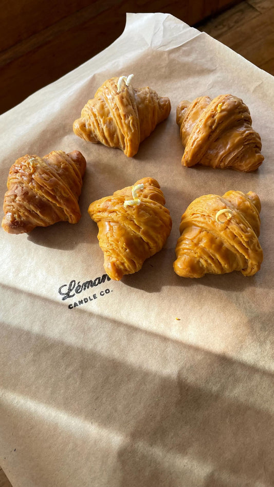 Croissant Candle