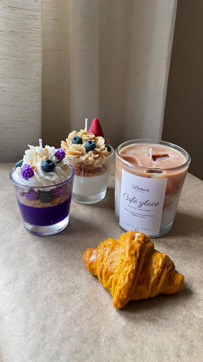 French Café Candle Set