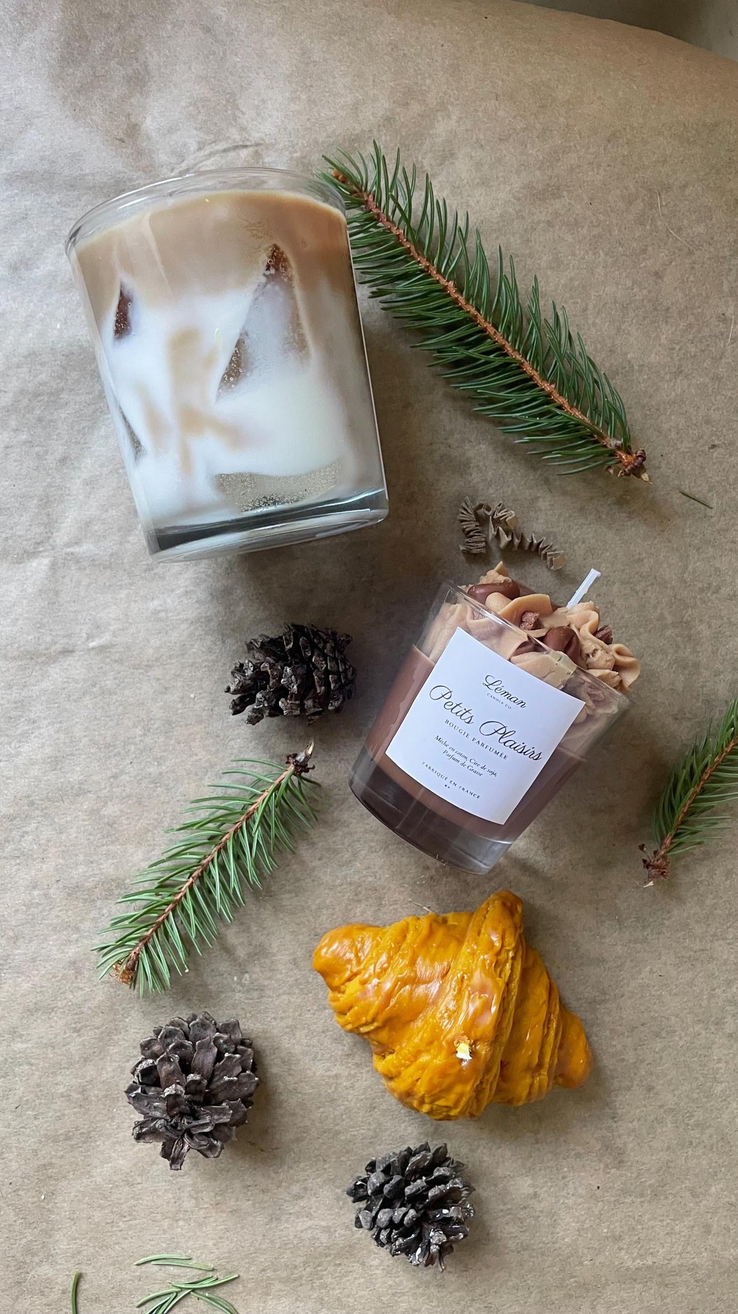 Iced Coffee & Dessert Candle Set