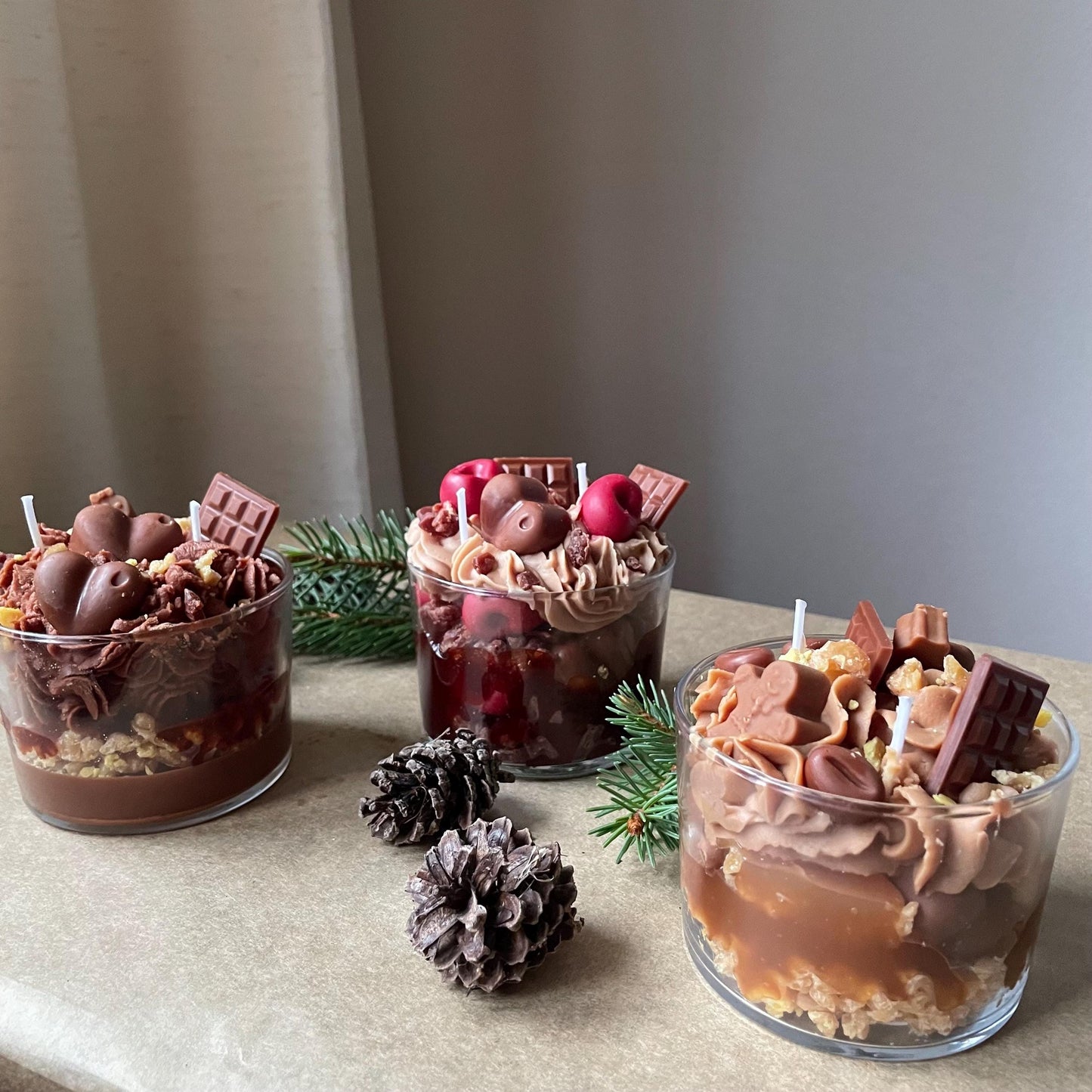 Chocolate Shortcake Candle Collection