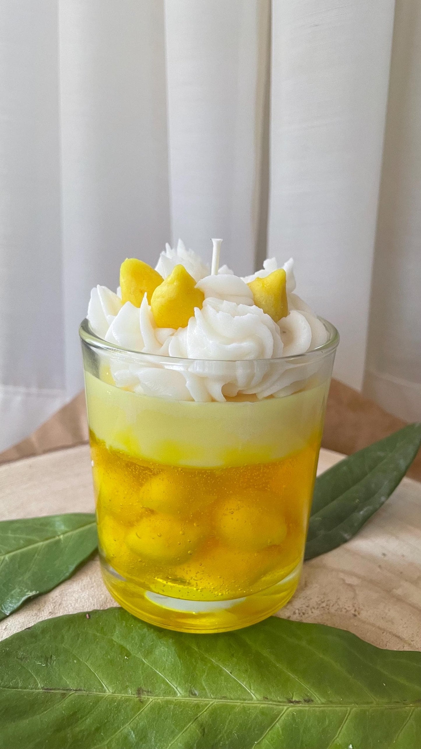 Lemon Dessert Candle Set