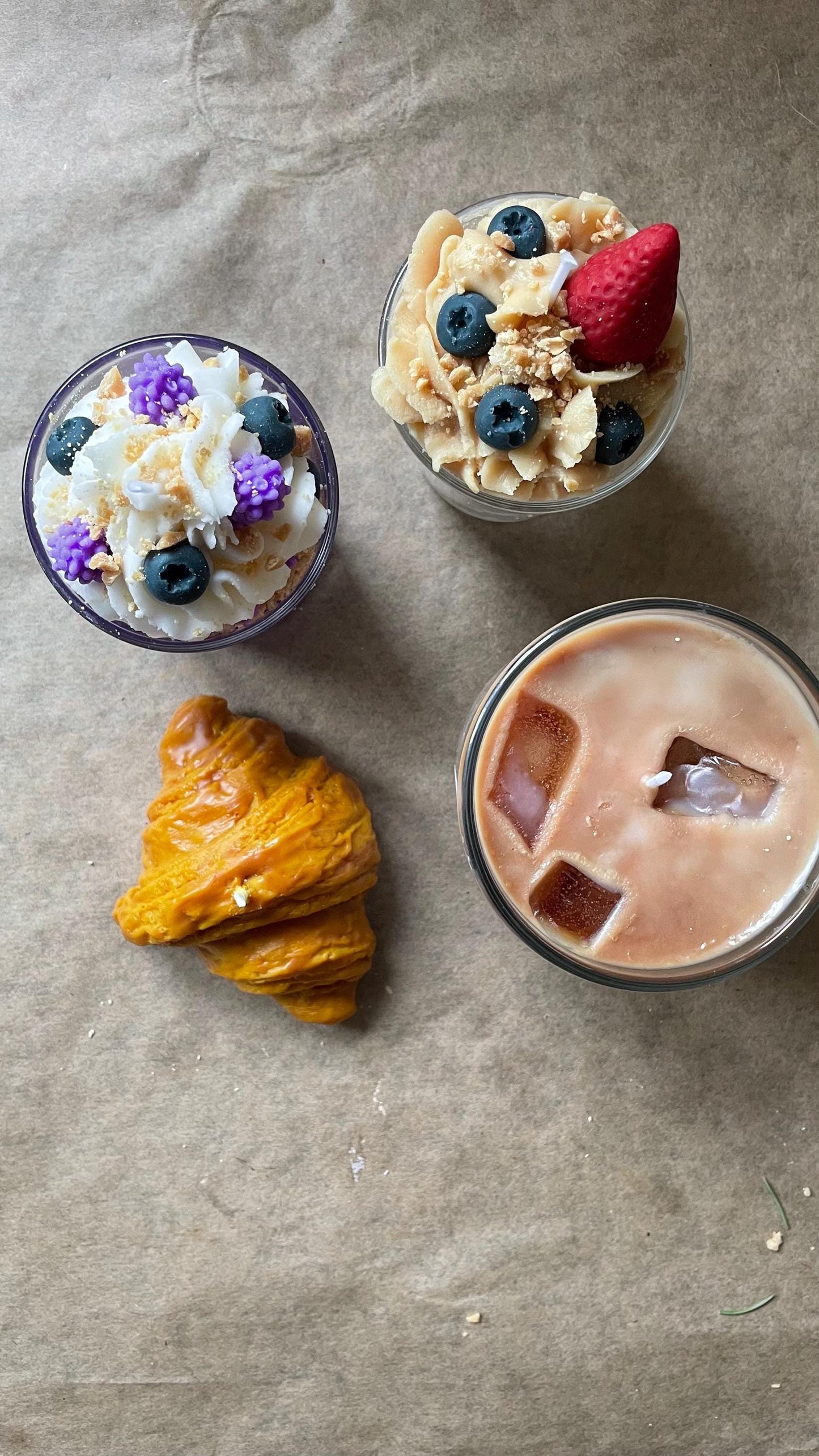 French Café Candle Set