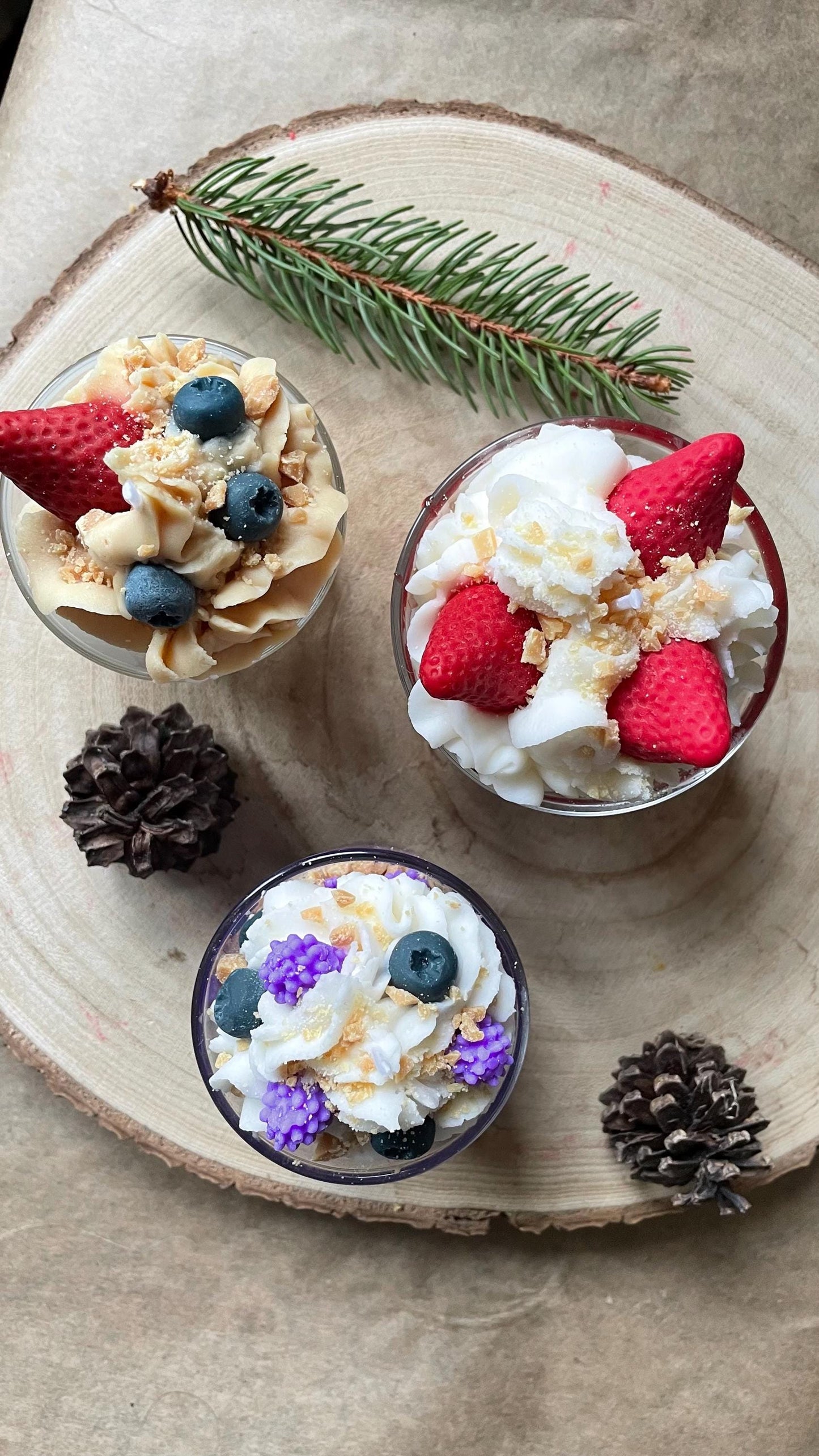 Mini Shortcake Candle Collection