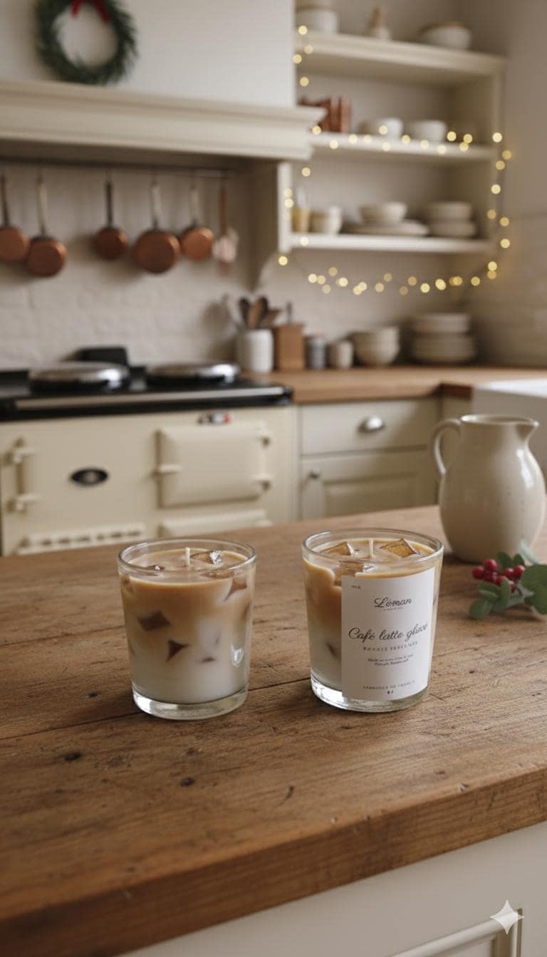 Iced Coffee Candle Set