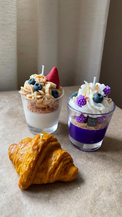 French Café Candle Set