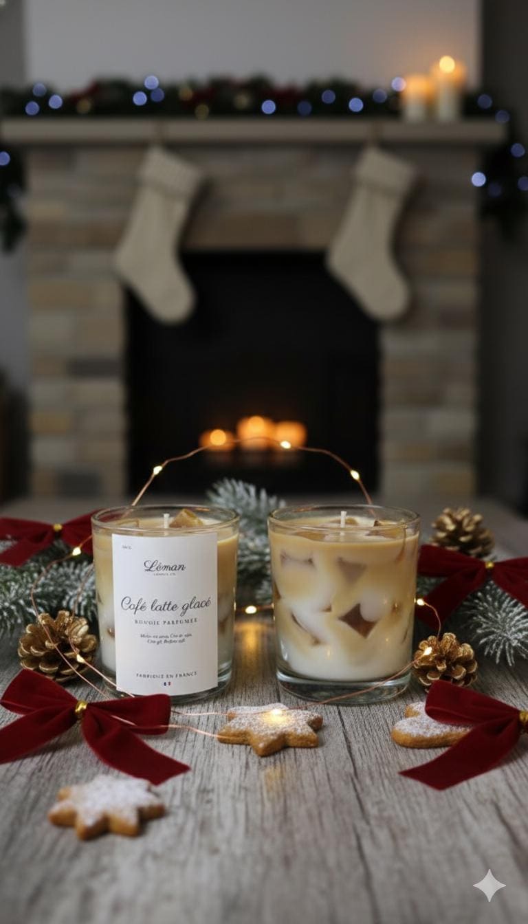 Iced Coffee Candle Set