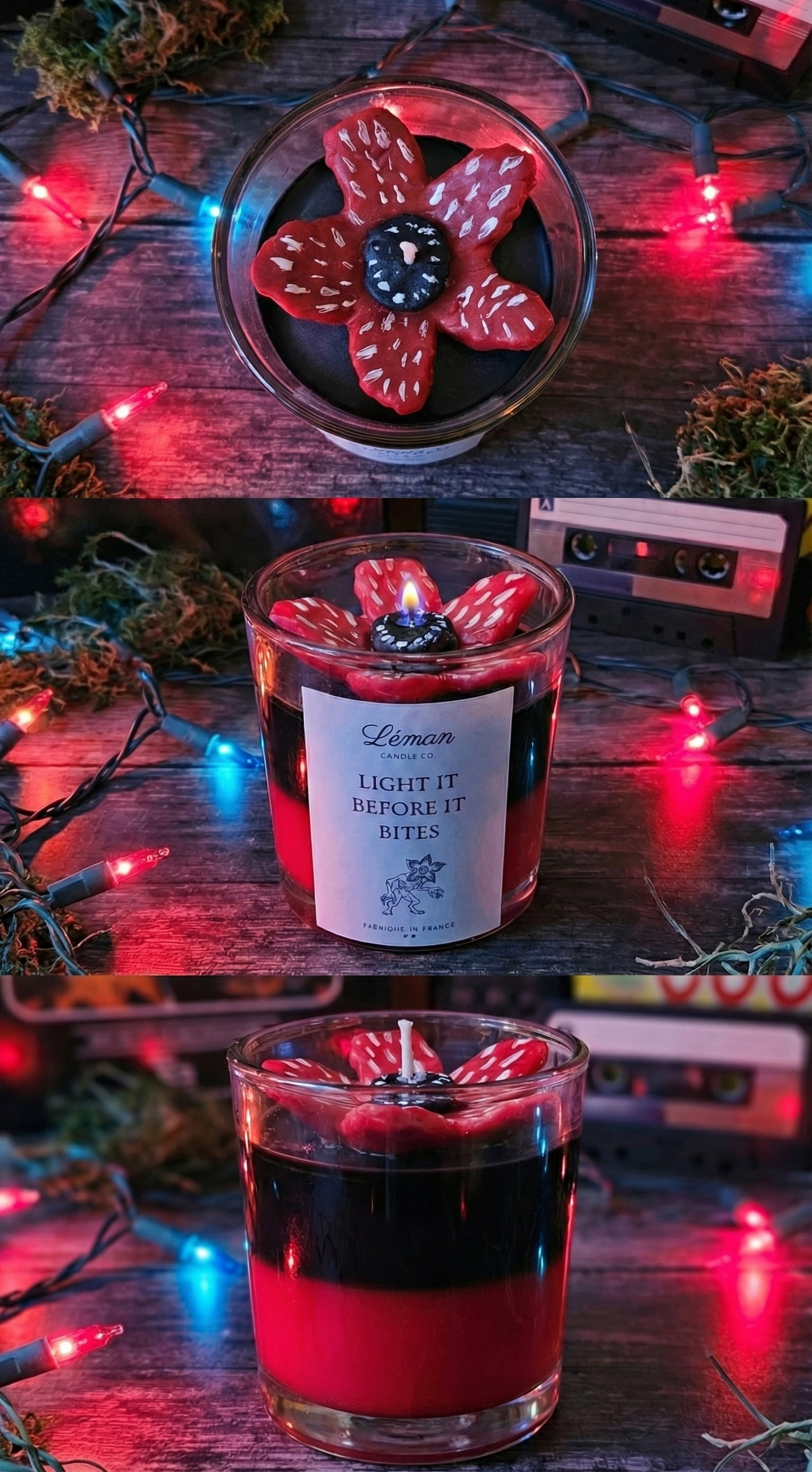 "Light It Before It Bites" Candle