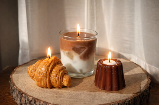French Petit Café Candle Set