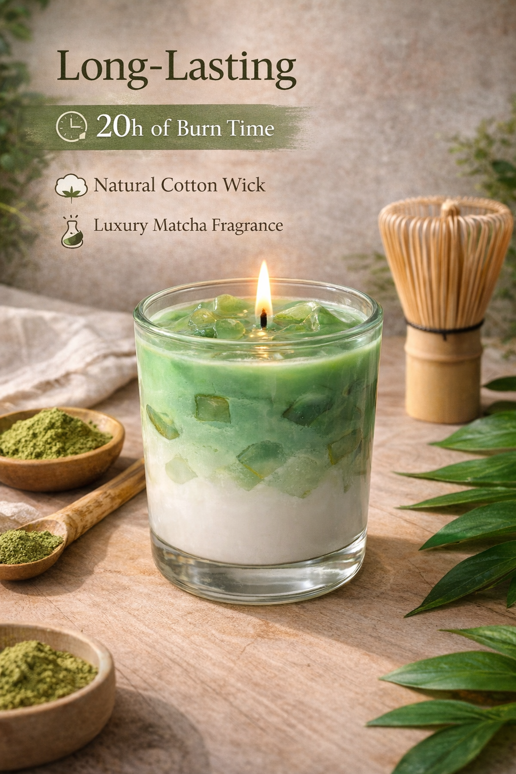 Iced Matcha Latte Candle