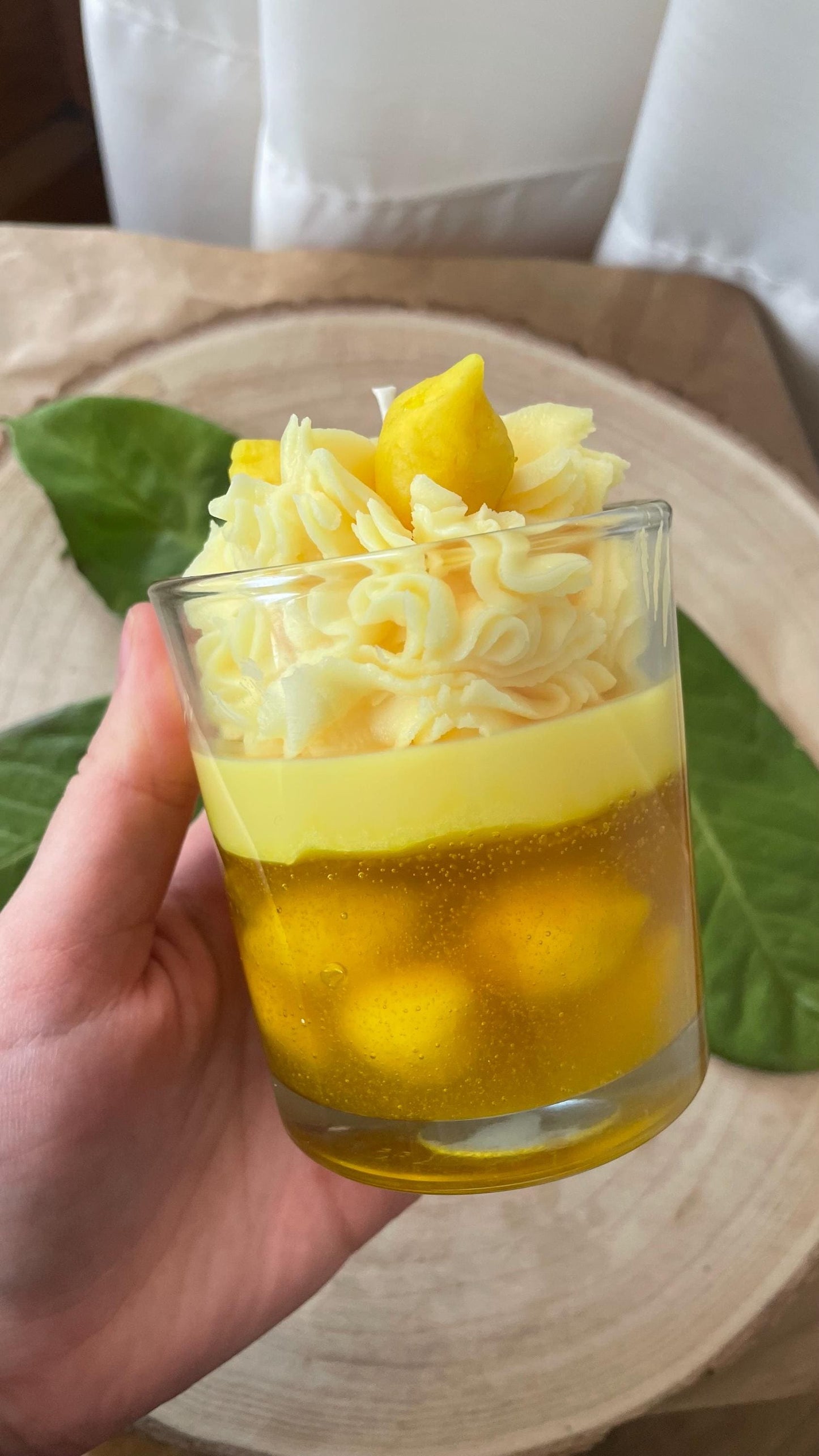 Lemon Dessert Candle Set