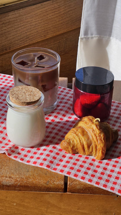 French Breakfast Candle Set