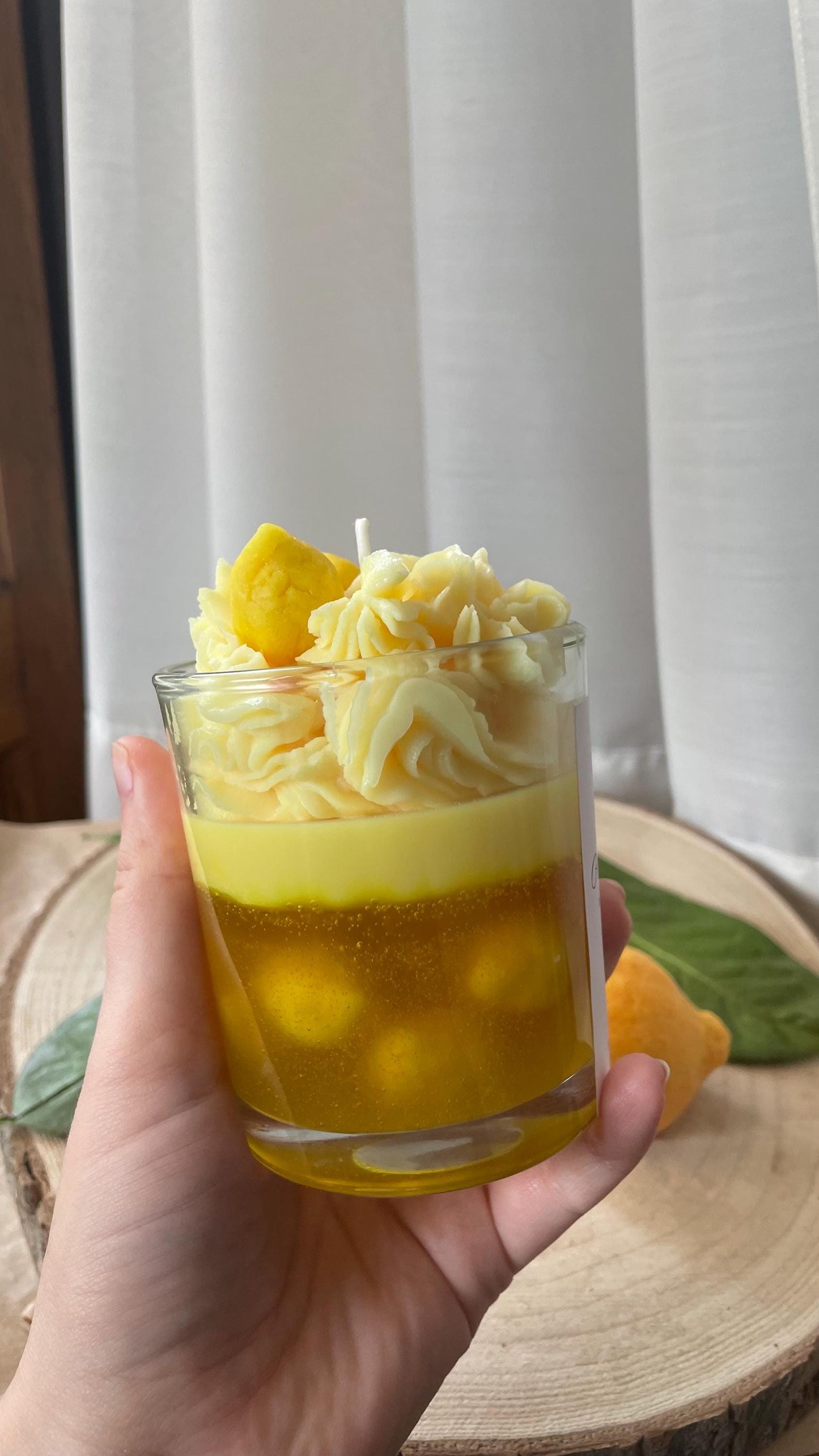 Lemon Dessert Candle Set