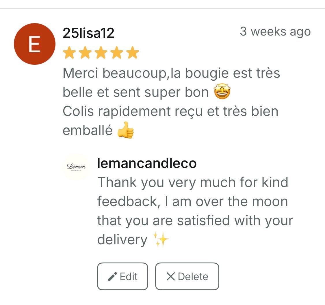 French Breakfast Candle Set