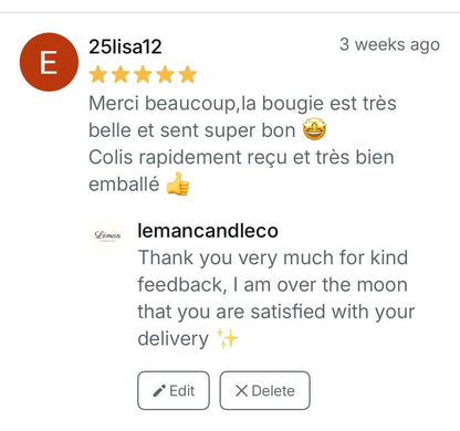 French Breakfast Candle Set