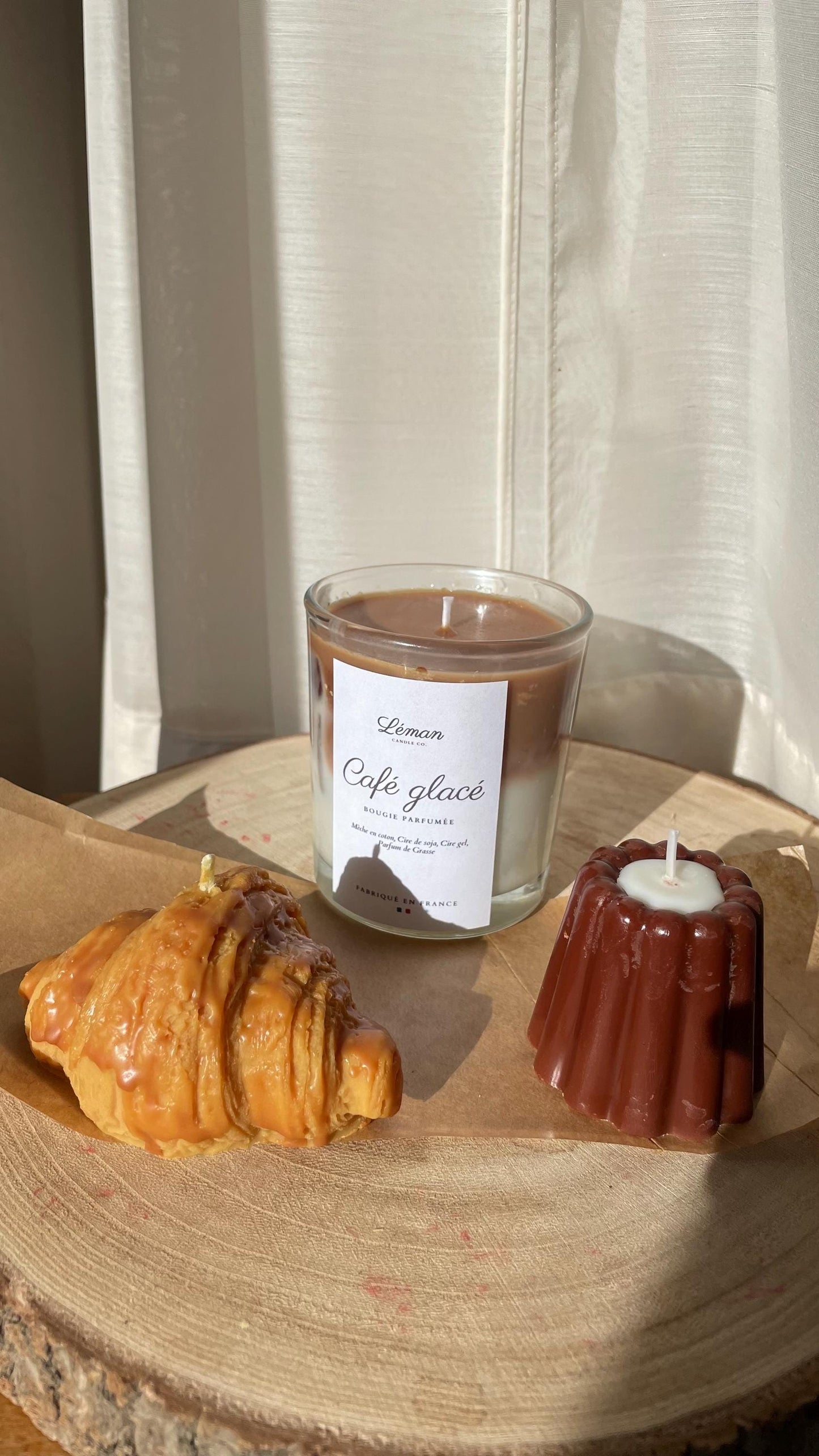 French Petit Café Candle Set