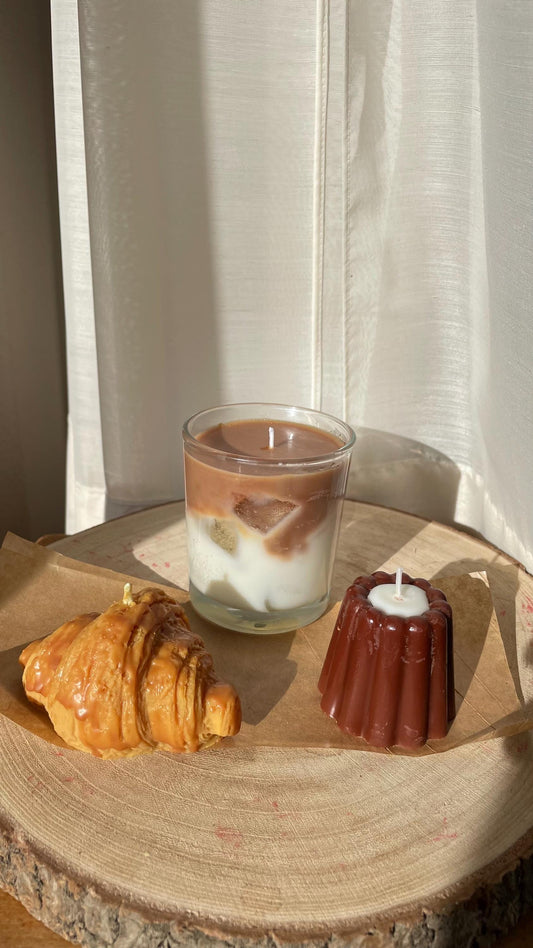 French Petit Café Candle Set