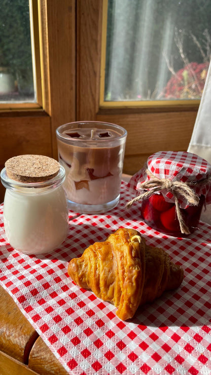French Breakfast Candle Set