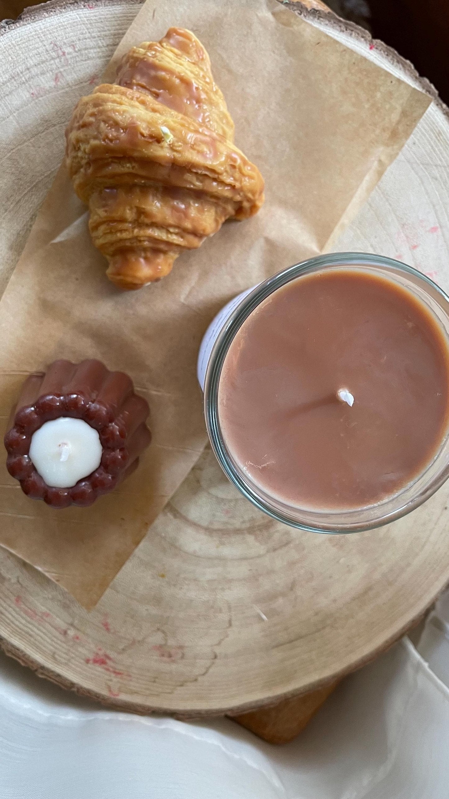 French Petit Café Candle Set