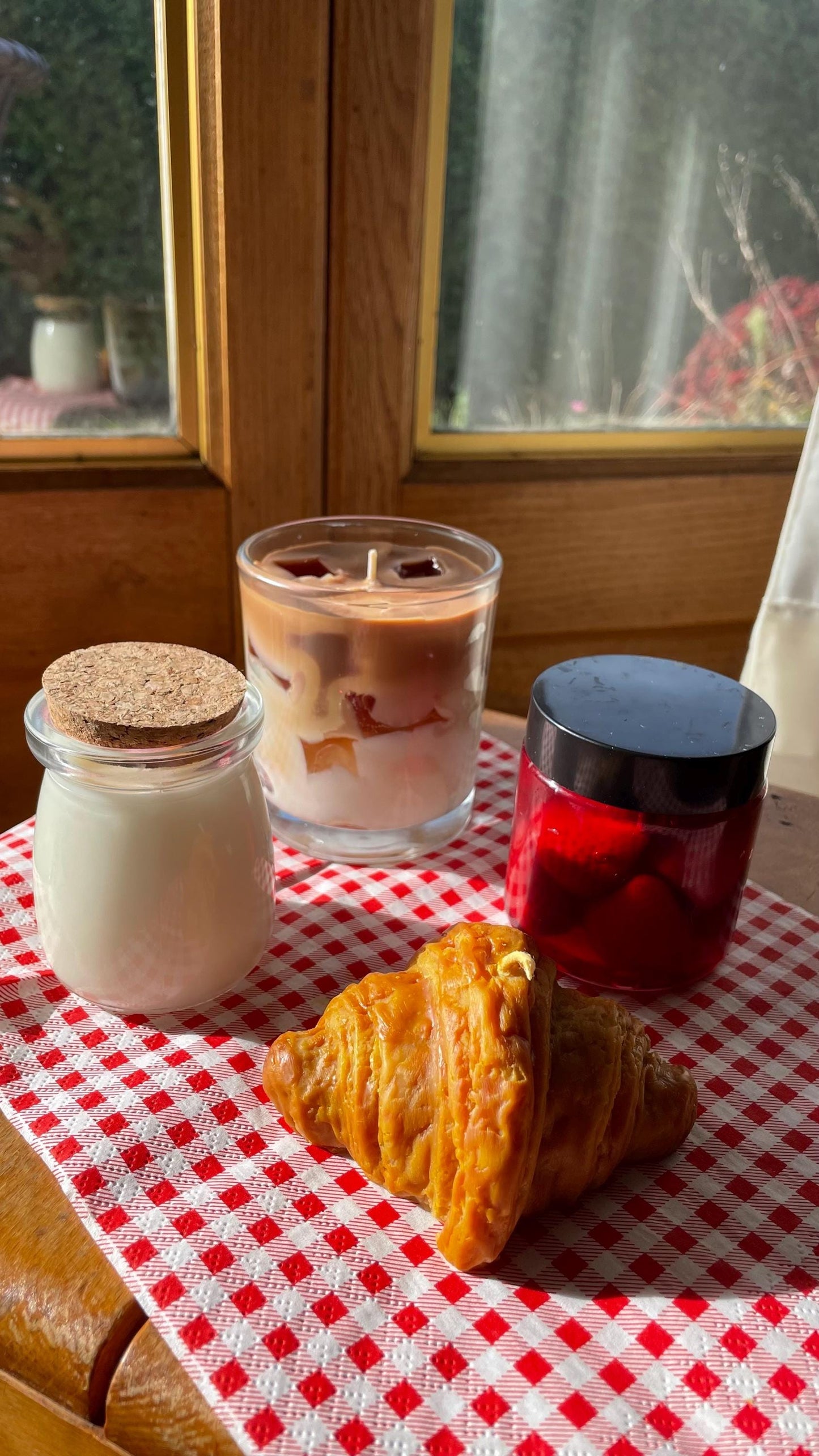 French Breakfast Candle Set