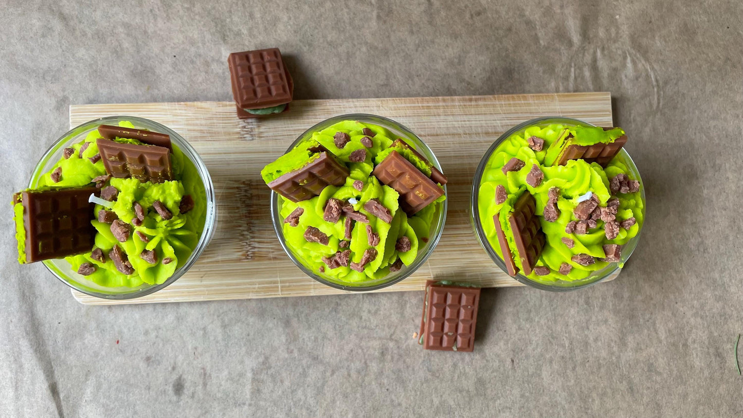 Dubai Chocolate Candle