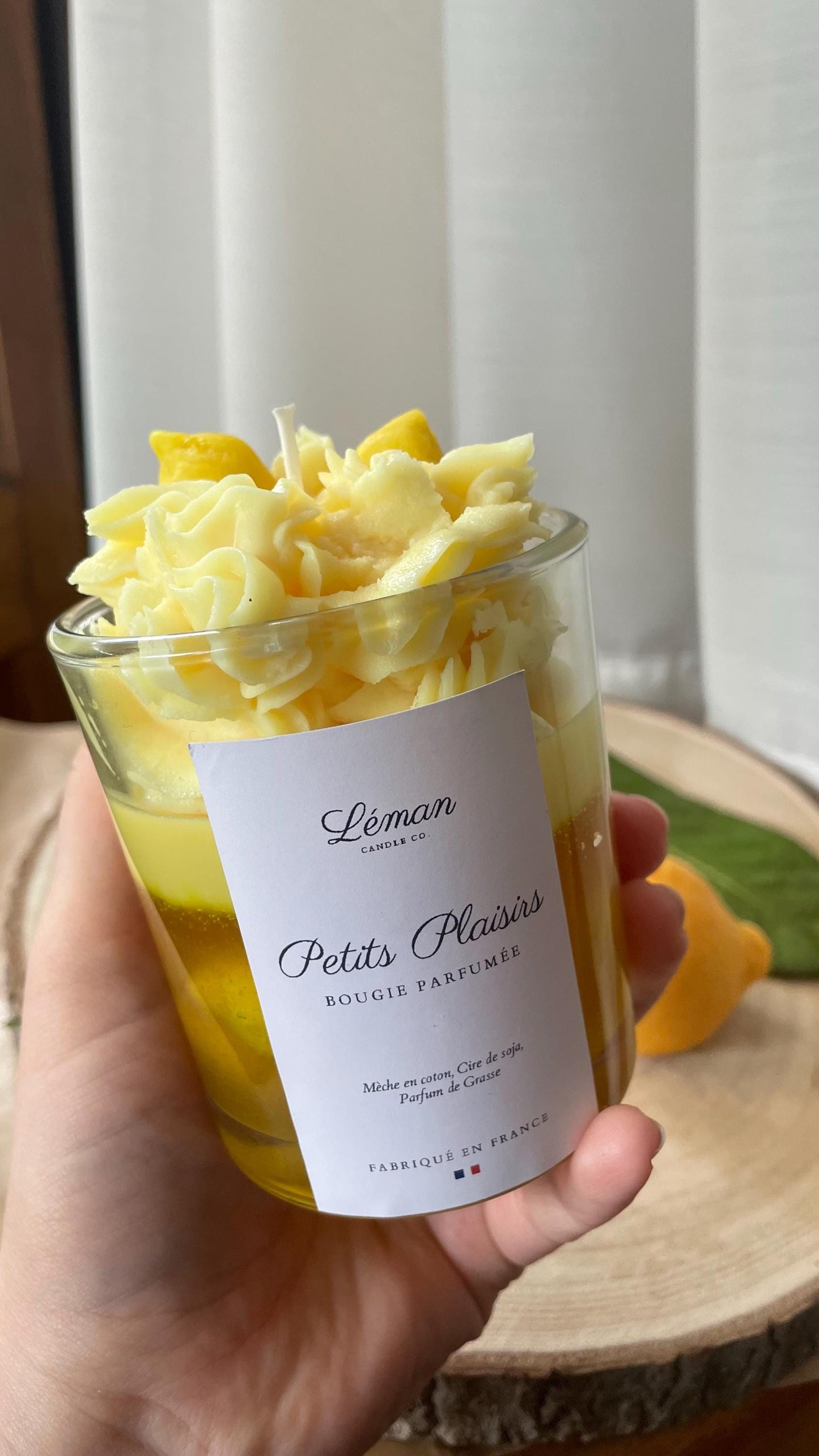 Lemon Dessert Candle Set