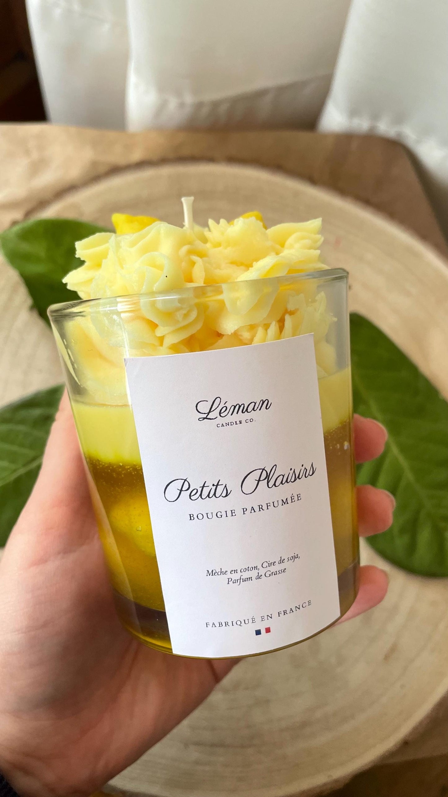 Lemon Dessert Candle