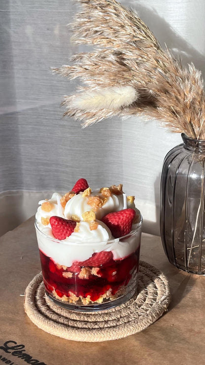 Strawberry Shortcake Candle