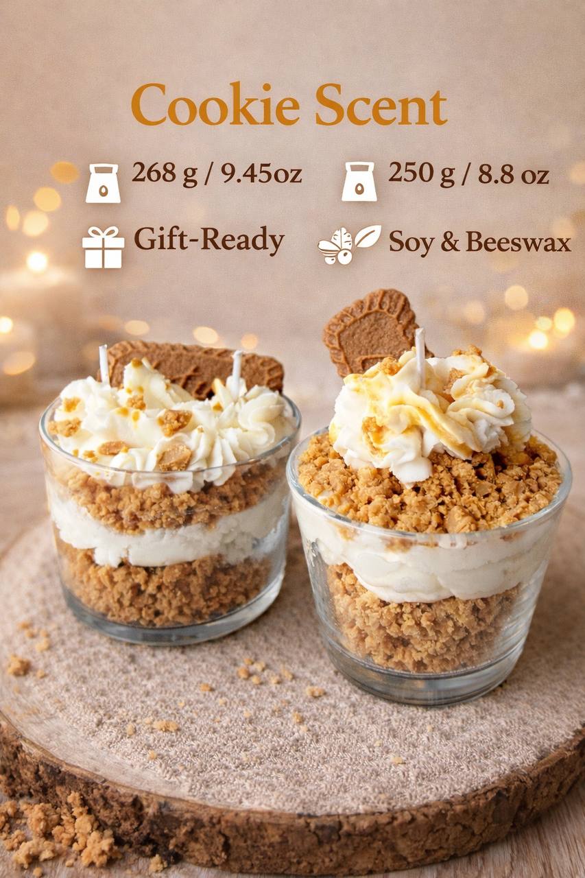 Cookie Dessert Candle